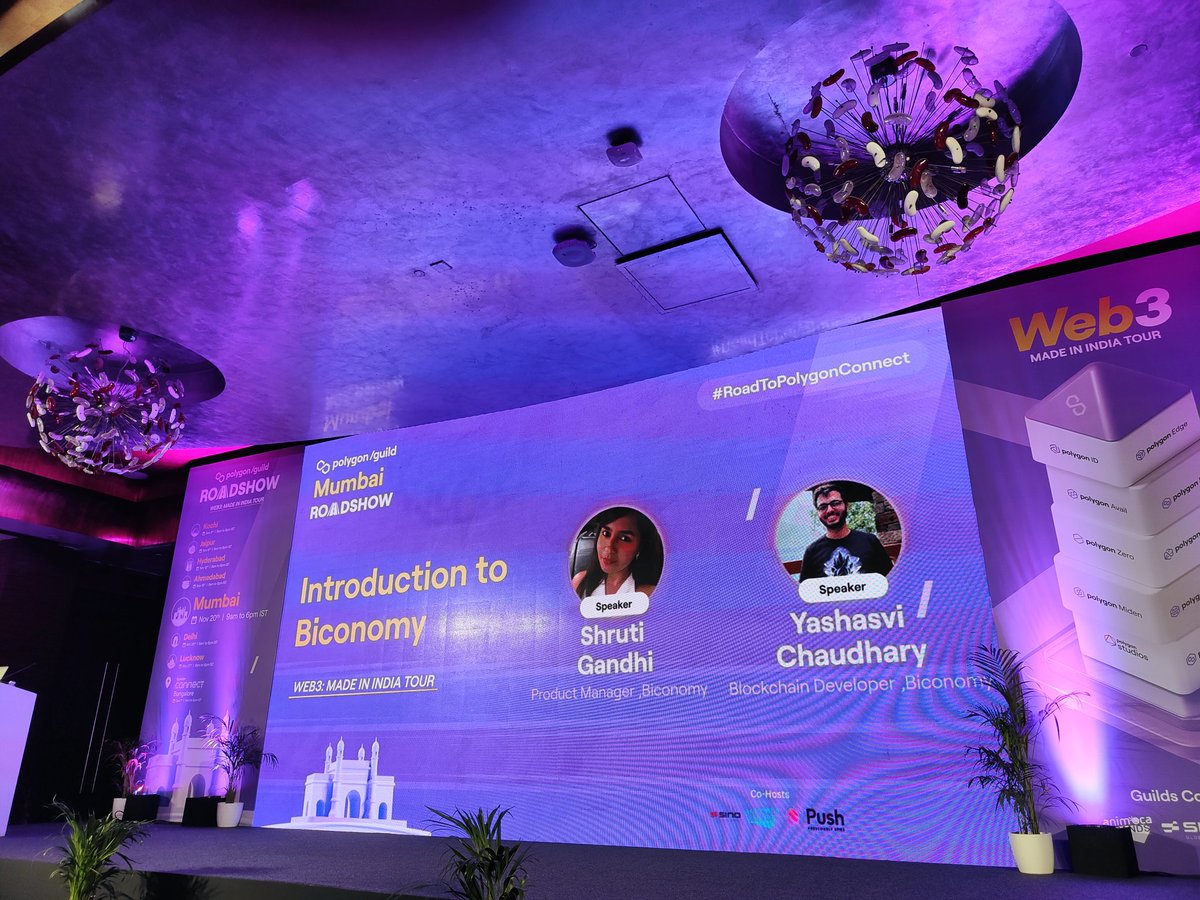 augvcor's tweet image. @shrewtea892 and Yashasvi showcasing #SmartContractWallet, and making a case for why @biconomy should be your #Web3 SDK of choice.

@polyguildmum #RoadToPolygonConnect