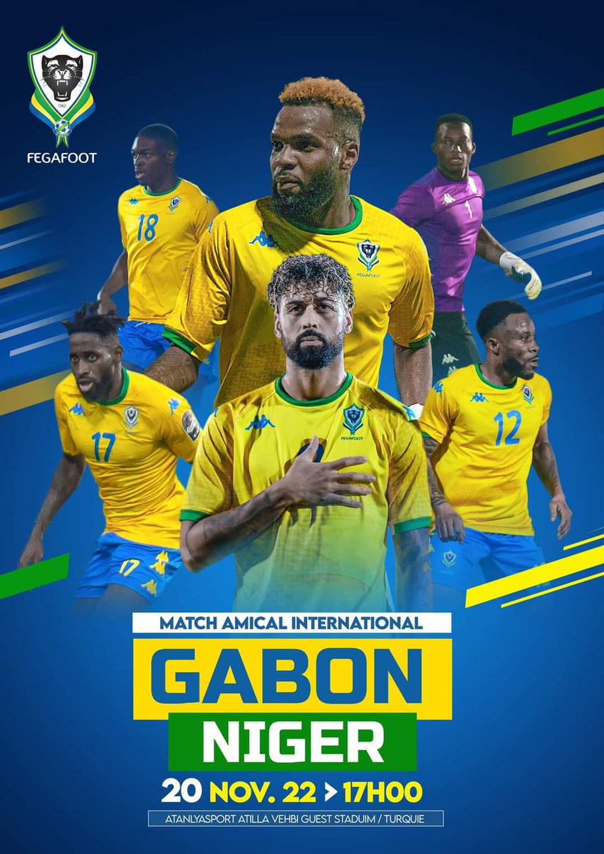 🇬🇦 #GameDay 🇬🇦

#TeamGabon #TeamGA #Team241 #TeamPantheres #Gabon