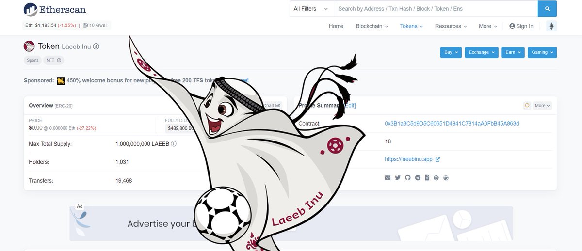 Laeeb Inu tweet media