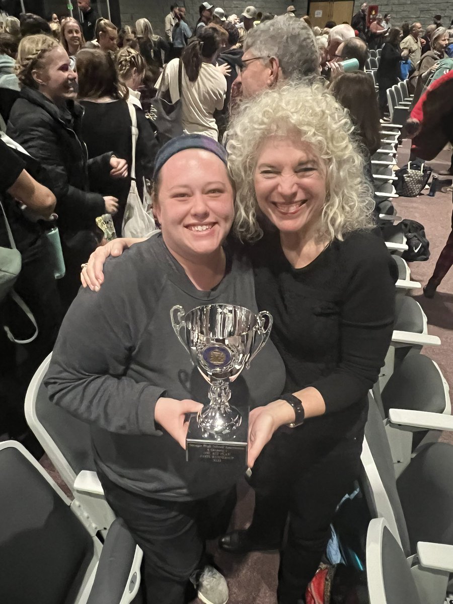 PrinceFineArts's tweet photo. Congratulations to the cast and crew of “Crazy For You” for winning 2nd place at State One Act competition!
Dylan Capps won the Best Actor award and Kaylor Jones and Claire Gann won the All Star Cast award!
#pacsfinearts #stateoneact #oneactcompetition https://t.co/qafupBBWKh