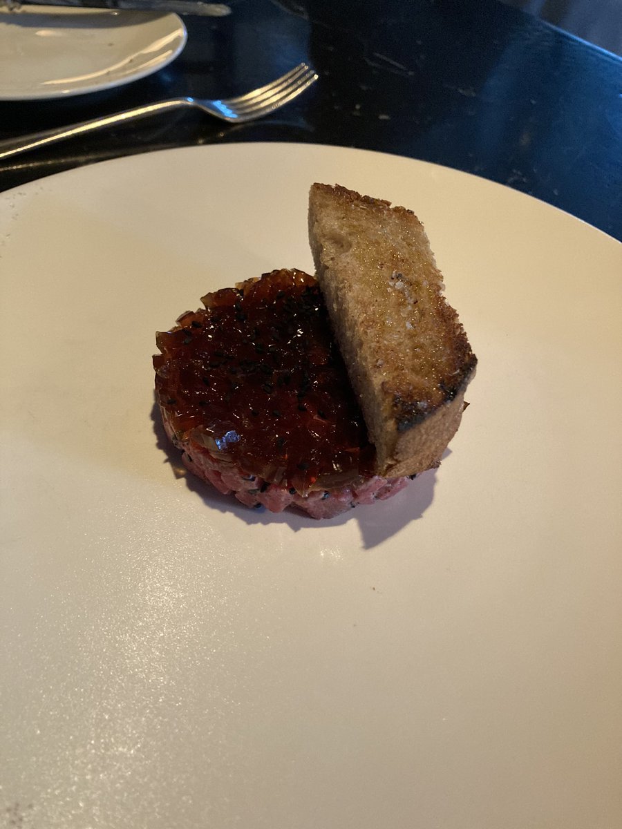 ejm611's tweet photo. Thank you @hoodpaulie and team at @Socialeathouse for a stunning chefs counter experience. https://t.co/14Z5mEAIAj