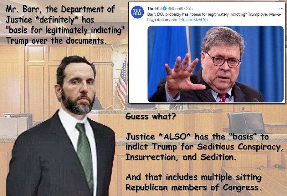 GreyHawk121's tweet photo. @tribelaw Including multiple sitting Republican members of Congress...? That's how I read it, unless they're being allowed some sort of exclusion from prosecution - something which places them beyond the law. :/ https://t.co/TWKoaI1E85
