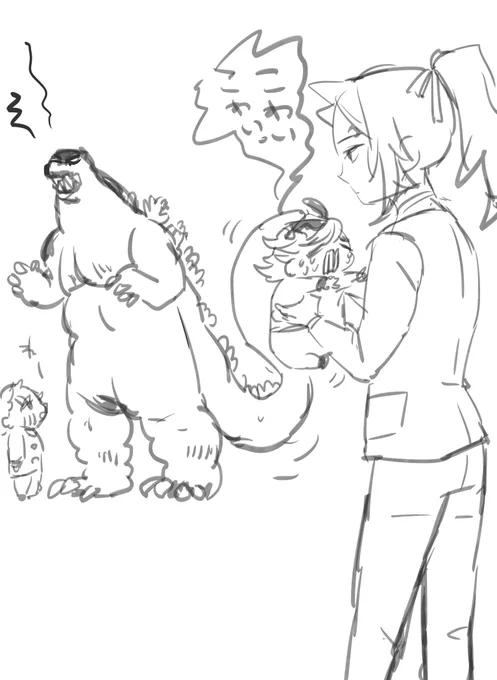 今日の結婚式ハイライト 
 
ゴ〇ラゲストって初めてだ 
ちびっ子たちが怖いと絶叫。 