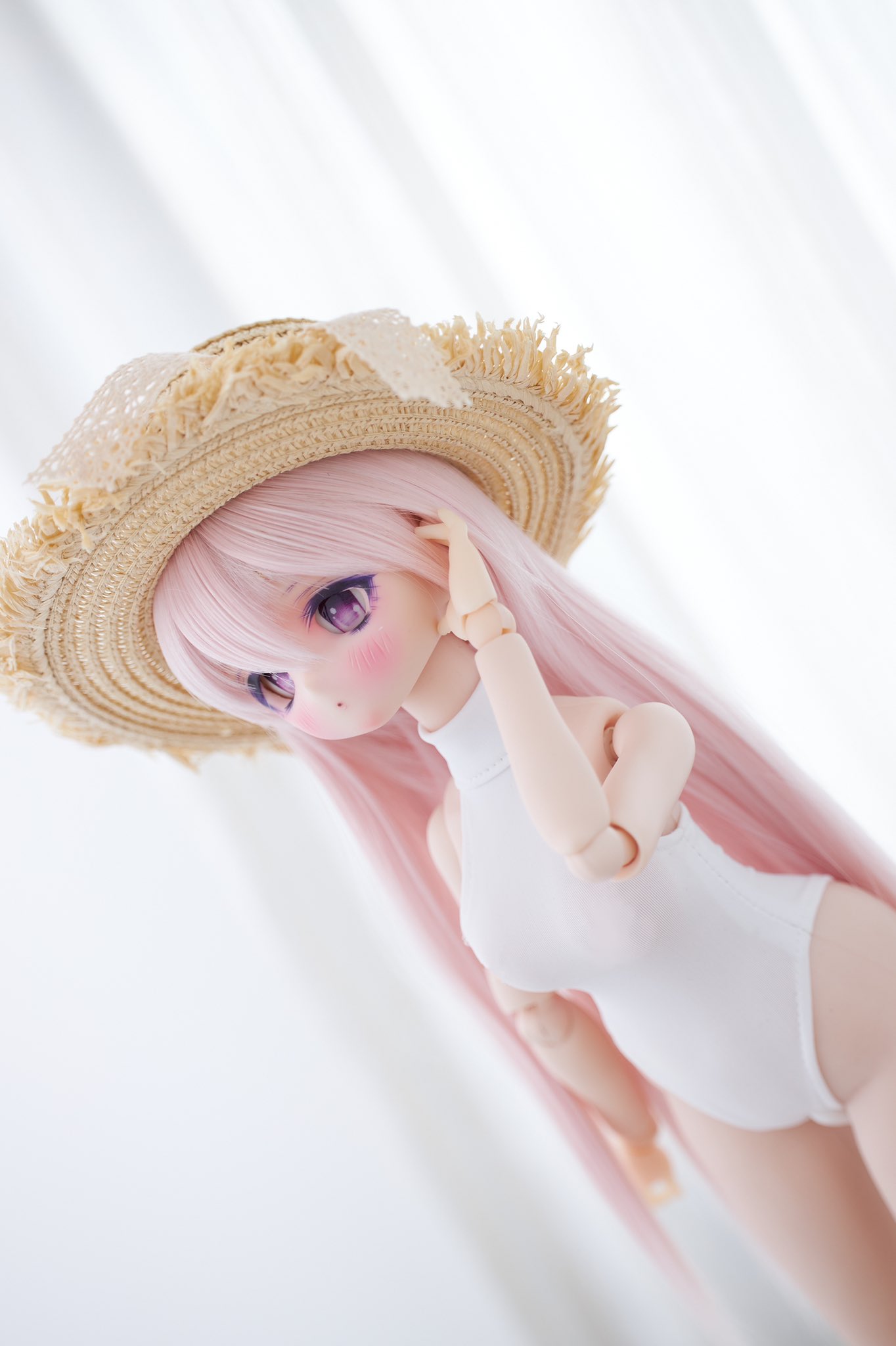 いもねこ製 DD用シリコン製ハンドパーツ セミホワイト csm.fi.cr