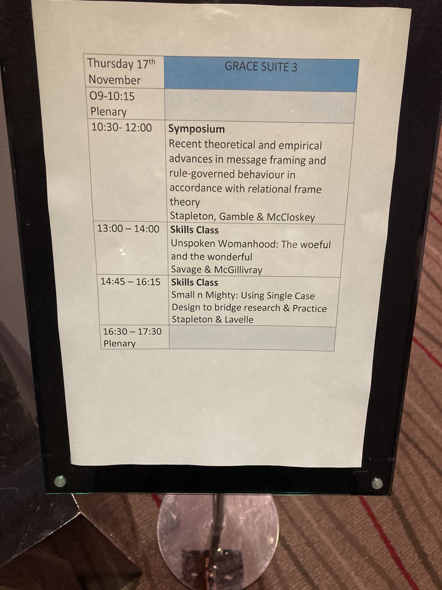 Conor McCloskey, PhD (@mccloskey519) on Twitter photo I had a great time presenting at #acbsukroi2022 in Liverpool, but the highlight was seeing <a href="/ACTually_Alyson/">Dr Alison Stapleton</a> and <a href="/JMTL93/">Joseph Lavelle</a>'s super cool and engaging demonstration on SCED research I had a great time presenting at #acbsukroi2022 in Liverpool, but the highlight was seeing <a href="/ACTually_Alyson/">Dr Alison Stapleton</a> and <a href="/JMTL93/">Joseph Lavelle</a>'s super cool and engaging demonstration on SCED research