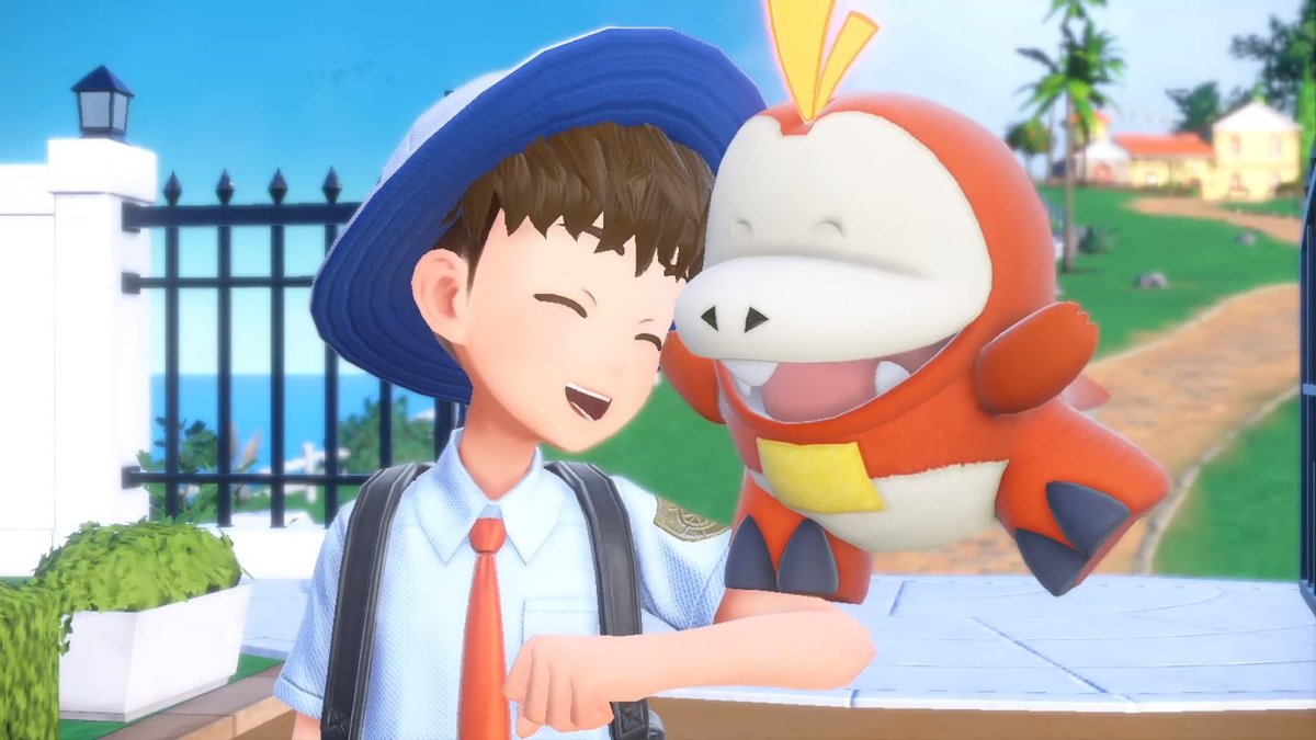 dharmader's tweet image. Let's go fuecoco! #PokemonScarletViolet #NintendoSwitch