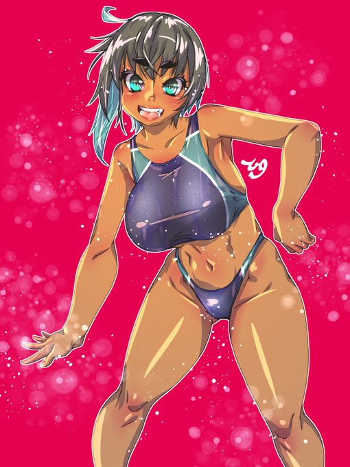 #いいふとももの日 
ふとももにフォーカスした絵って案外無いなぁ 