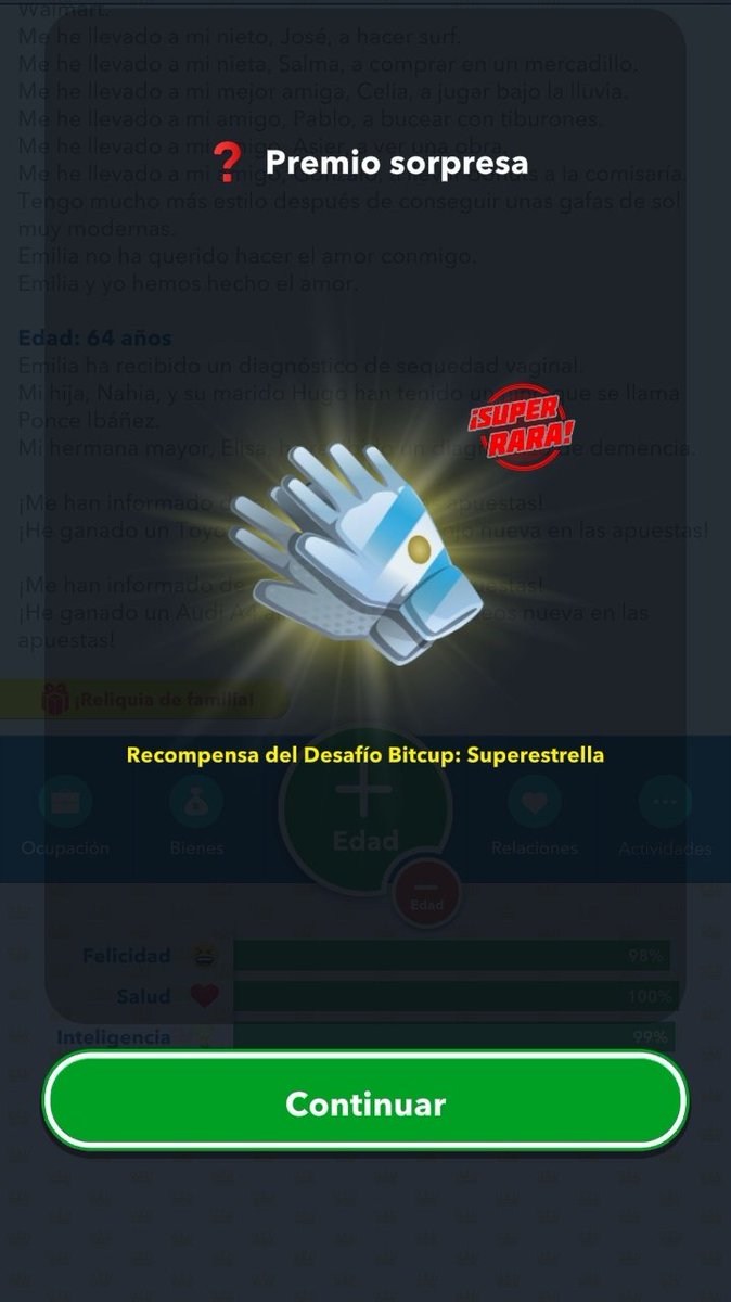 jotam_09's tweet photo. Desafío logrado, tres veces ganador del balón de oro ⚽️🏆😎
@BitLife_ES https://t.co/zj9or17qQg