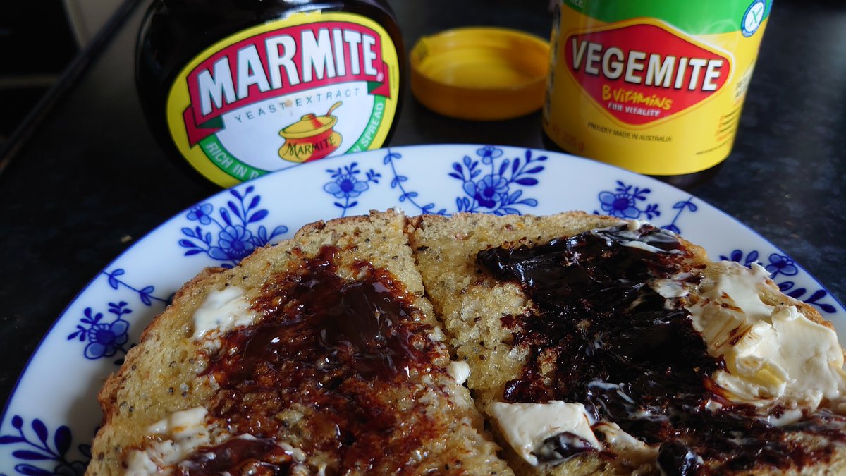 Taking the #MarmiteChallenge this morning. @marmite  @Vegemite #TastesLikeAustralia