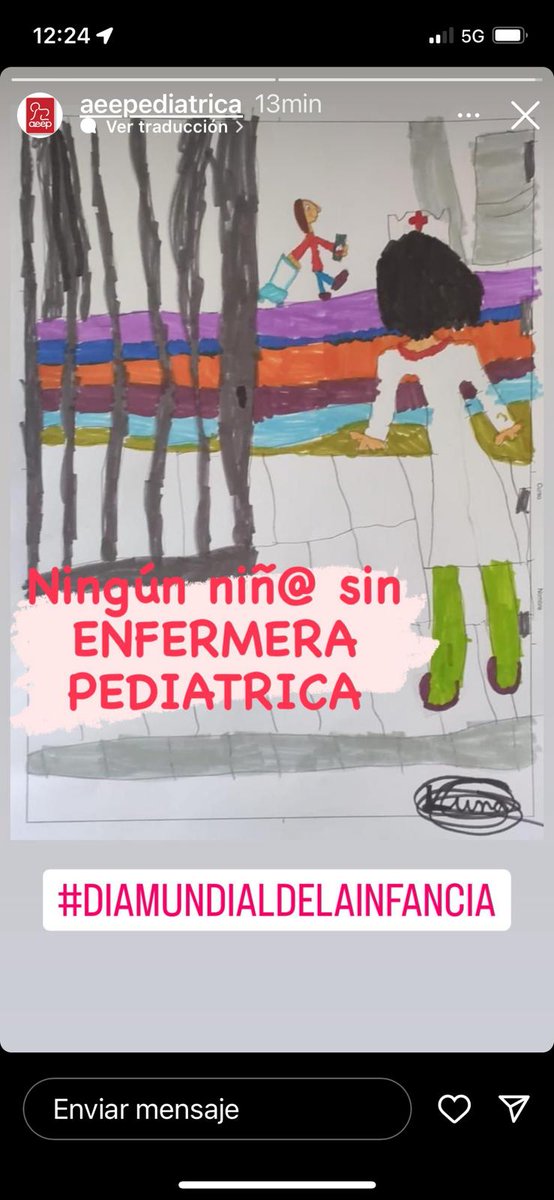 Ningún niñ@ sin enfermera pediátrica
#DiaMundialdelaInfancia <a href="/AEEPenfermeria/">Asociación Española de Enfermería Pediátrica</a>