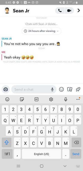 The fuck lmao like bruh, if I wanted to catfish I would pick someone waaay fucking hotter 🤣 https://t