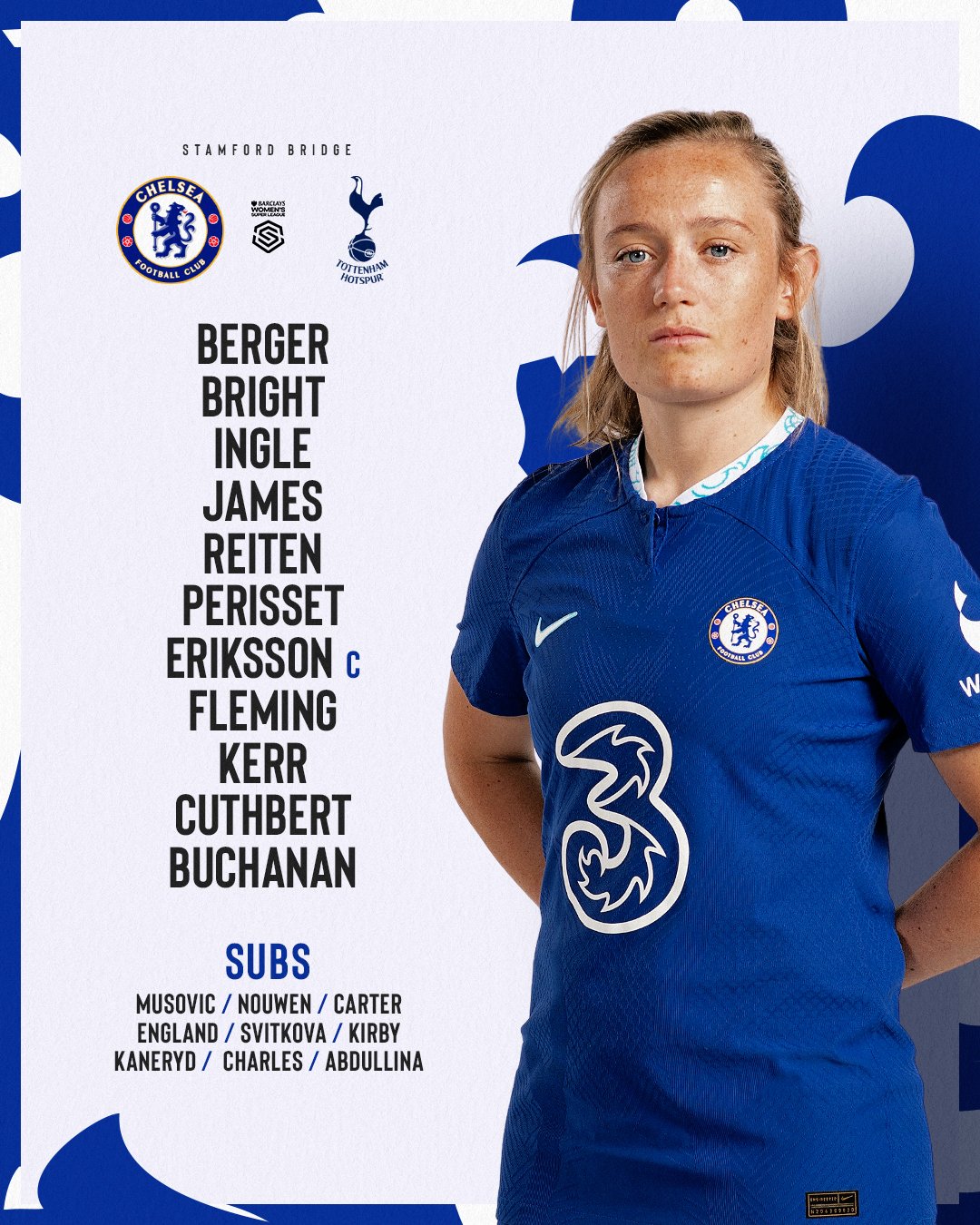 Chelsea FC Women on X: 'Your Chelsea team today! 