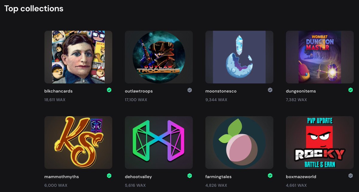 GM!

It's a beautiful thing to see the <a href="/KamaStikra/">KamaStikra</a> collection back in among the top collections on Nefty Blocks!

Must be something to do with <a href="/DYGYCON/">DYGYCON</a> &amp; the <a href="/AgarthaGame/">Agartha</a> Loyalty Bonus 😉 

#Thankyou #WAXNFT #WaxCommunity