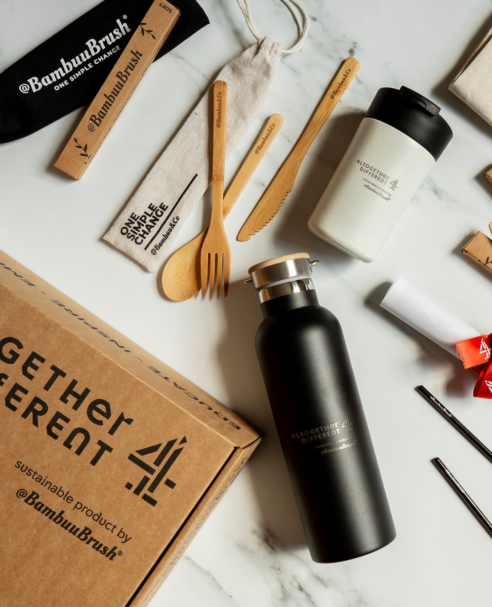BambuuBrush's tweet photo. CHANNEL4 X @BambuuBrush ๐ฃ๐โ
โ
Channel 4 is welcoming every one of their new joiners with a box of our products that are sustainable, brilliant, and โdo goodโ - a bit like Channel 4 itself.โ
โ
FOR THE PLANET..FOR THE PEOPLE ๐โ
โ
#onesimplechange https://t.co/8hOPqU272R
