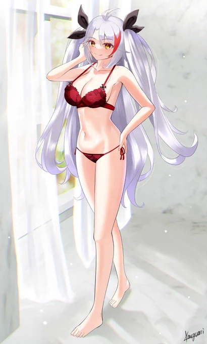 下着モデル プリンツ・オイゲン#アズールレーン #碧蓝航线 #AzurLane 