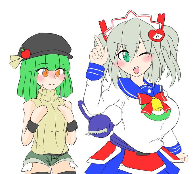 公式で設定無いどころか全然違う作品のキャラなんて何度も絡ませてるぜこっちは!🍎🪨 