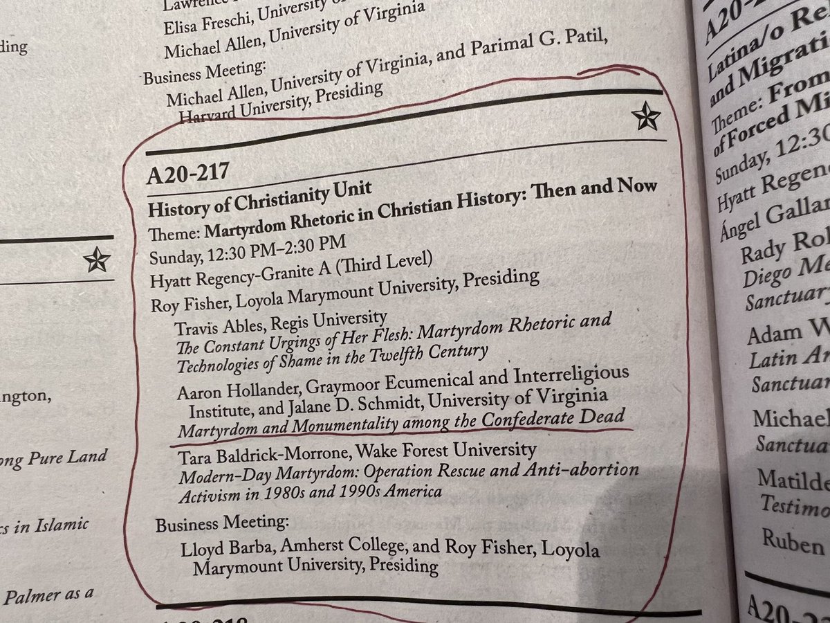 Jalane_Schmidt's tweet photo. Today @AARWeb 12:30 MST @theatropectoris &amp; I are giving a talk on Confederate martyrology. We’ll discuss Stonewall Jackson devotees’ pilgrimages to a Virginia battlefield to visit the relic of his amputated arm &amp; other quasi religious Lost Cause practices that are Totally Normal. https://t.co/76RdUBqrdP