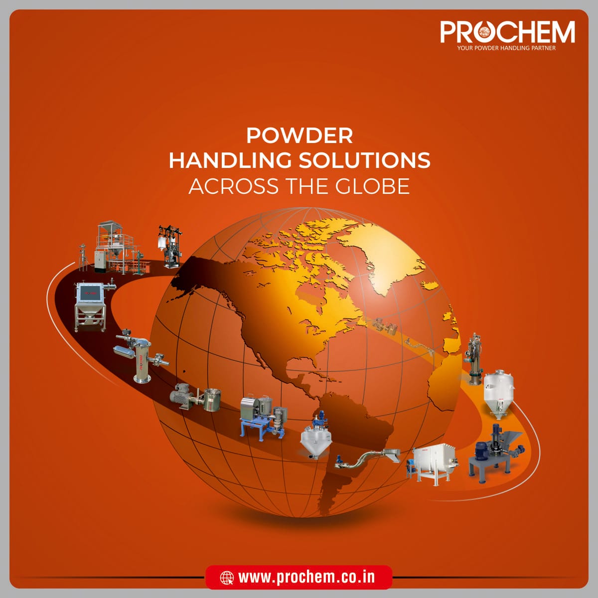 ProchemTurnkey's tweet photo. #PROCHEM has been the one-point solution for #powderhandling by supplying unloading, conveying, mixing and more for processing of bulk materials. Your perfect partner for different industries and their challenges
#mixers #mixing #foodmanufacturing #pharmaceuticalmanufacturing https://t.co/S73uFjdO9R