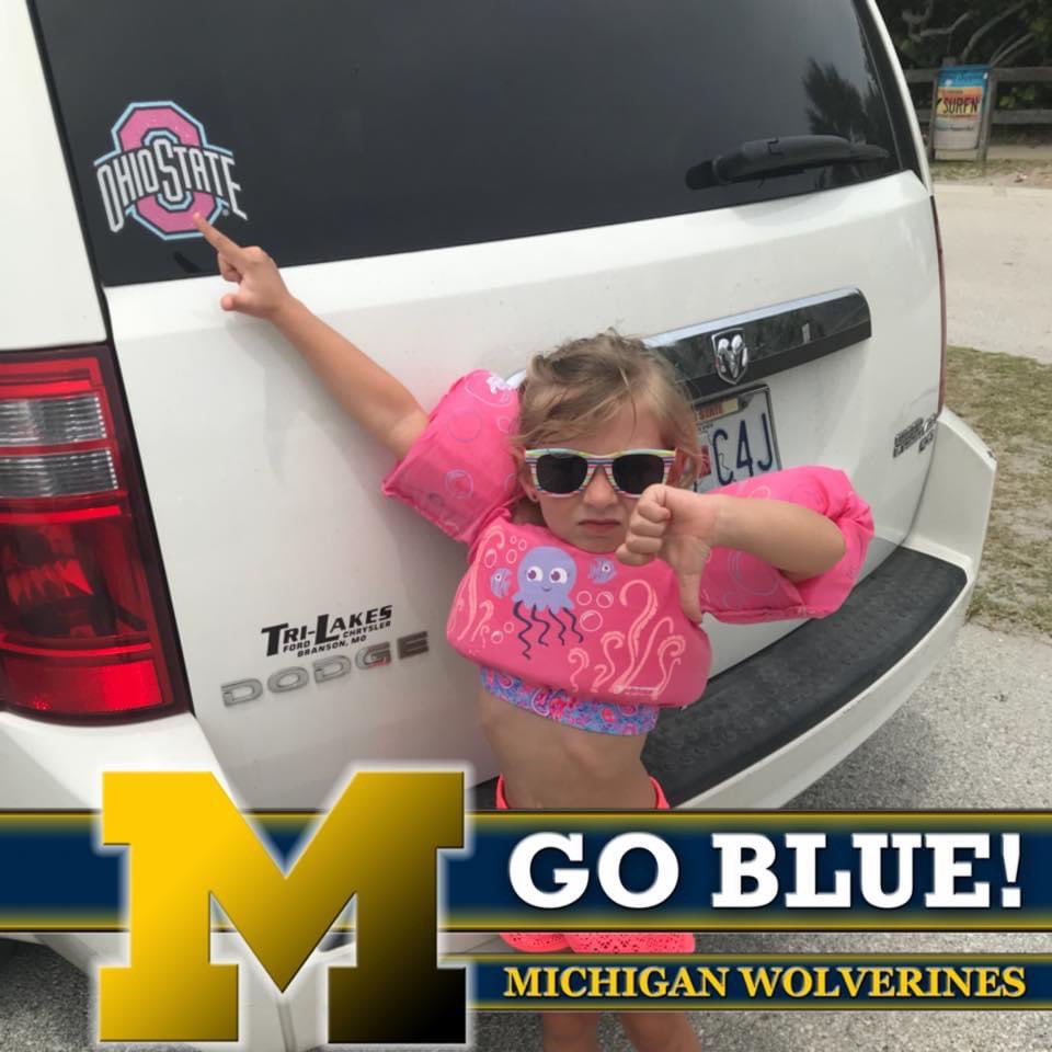 Robb_InThe321's tweet photo. It’s #HateOhio week, from a few years ago, but a few years ago we still hate Ohio! #MichiganFootball #GoBlue https://t.co/scShXyxTNQ