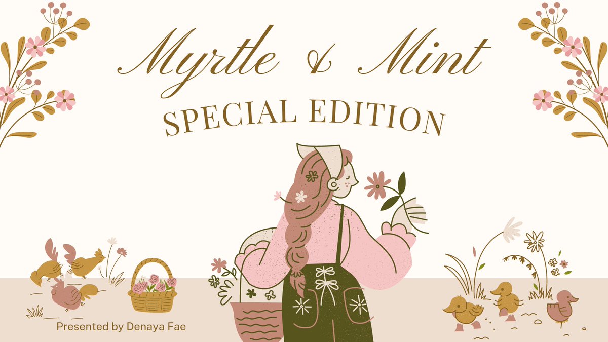 myrtlemints's tweet photo. ⠀⠀

⠀⠀⠀𝐌𝐘𝐑𝐓𝐋𝐄 &amp; 𝐌𝐈𝐍𝐓 𝐏𝐑𝐄𝐒𝐄𝐍𝐓
⠀⠀⠀𝓕𝑳𝑶𝑾𝑬𝑹𝑺 𝓘𝑵 𝓕𝑨𝑰𝑹𝒀 𝓣𝑨𝑳𝑬𝑺

⠀⠀⠀ ⠀⠀ ⊹ ⋆ﾟ꒰ఎ 🧚‍♀️ 🧚‍♂️ ໒꒱ ⋆ﾟ⊹

⠀⠀⠀She said, flowers are magical.

⠀⠀ https://t.co/vO710ohpmb
