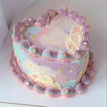 prettiestavenue's tweet photo. pastel sky cakes by aprilsbakerlondon https://t.co/xUTOyXaYZO