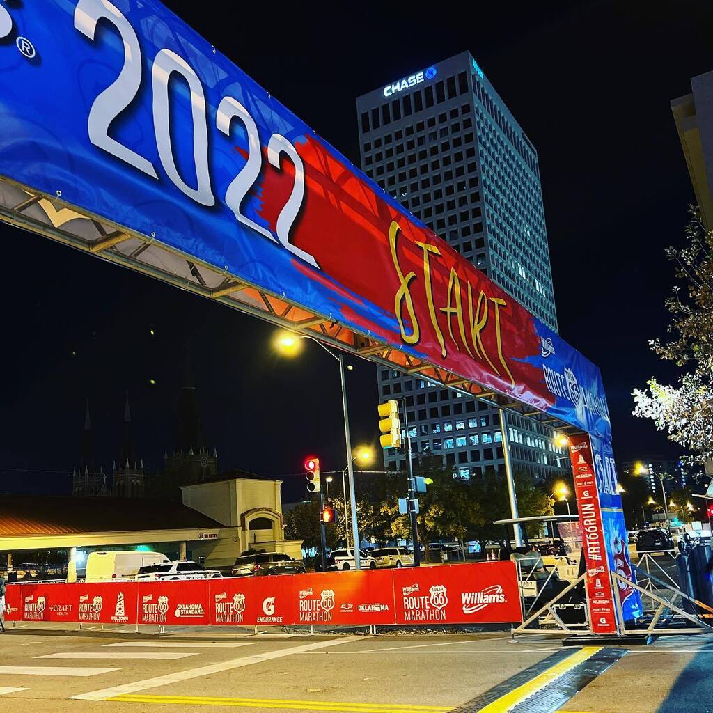 GOOD MORNING RUNNERS!!! 
Your start line awaits! We can’t wait to see you!

#rt66run 
#2022route66marathon instagr.am/p/ClLph8LOLiC/