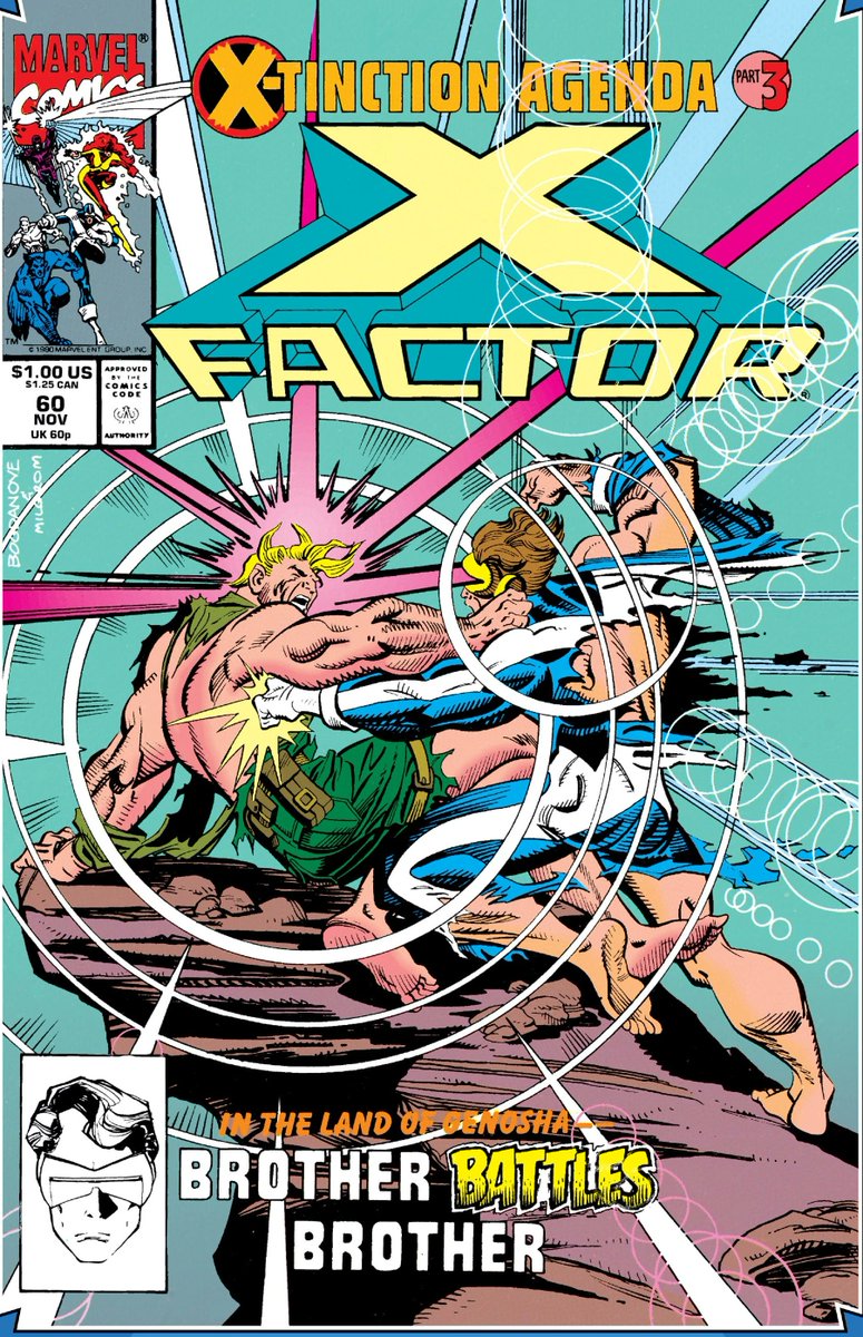 PatrickDeRaaff's tweet image. Brotherhood (#xtinctionagenda, Pt. 3). #xfactor #marvel #80s