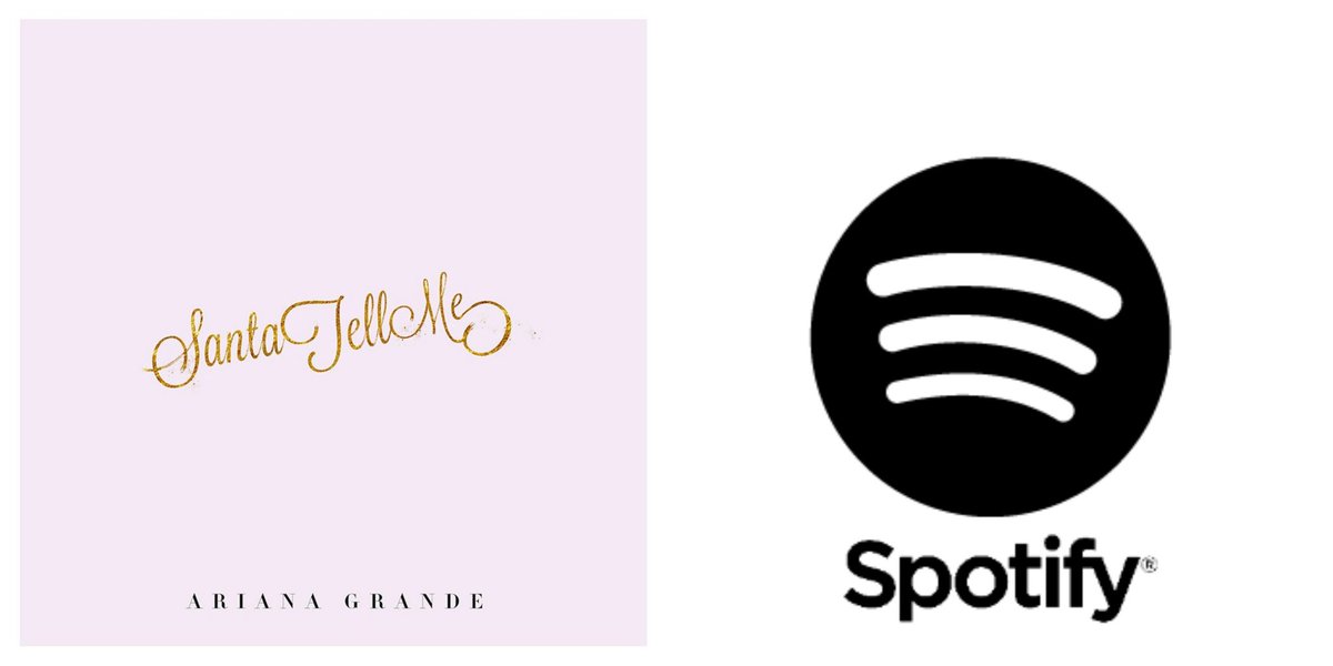 ArianaGonCharts's tweet photo. "Santa Tell Me" — Spotify Global chart (19/11): 

2019: #153 (+716,414 plays)
2020: #83 (+1,116,610 plays)
2021: OUT
2022: #70 (+1,562,355 plays) https://t.co/5JCD076pw4