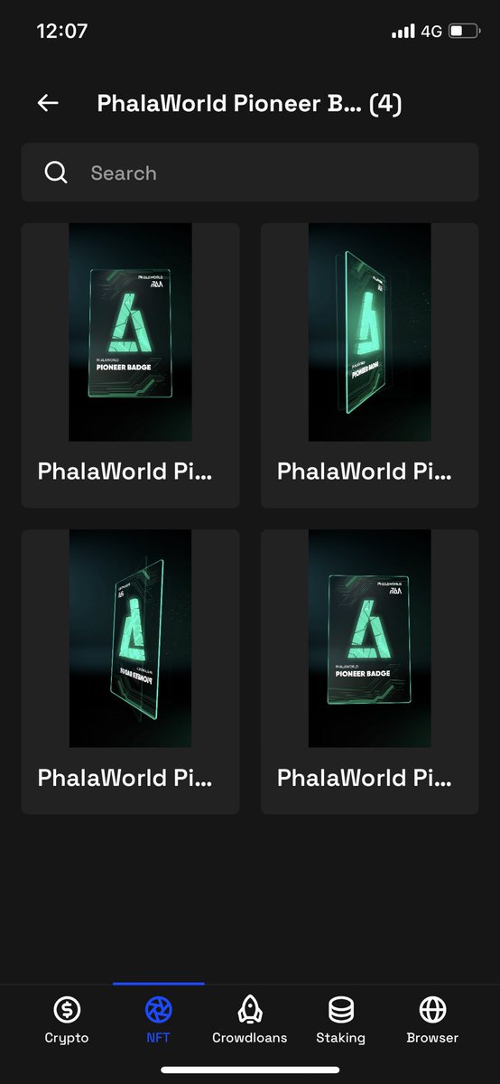 HopefulofNFTs's tweet photo. @KryptosChain @PhalaNetwork @PhalaWorld do these count for anything there in @TheRuggables @subwalletapp set up for the #WrapaRug #RugRedemption #RugRunner #RugAlert https://t.co/hzfk24yJ6P