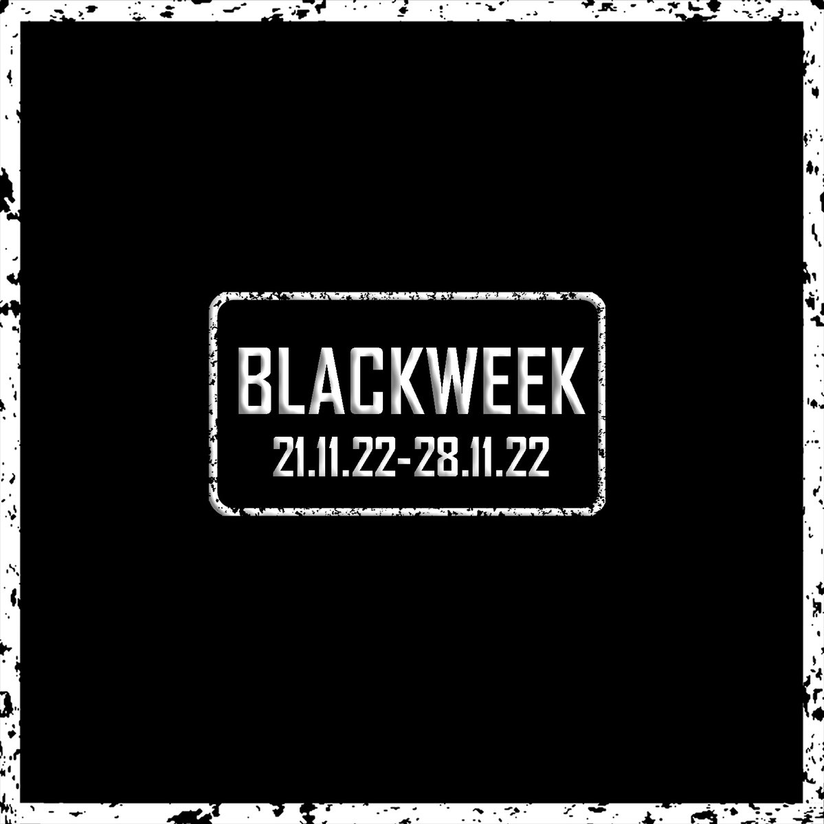 #SKILLENERGY – #BLACKWEEK 2022 🔥
Seid bereit für krasse Rabatte &amp; mehr😎
21.11.2022 – 28.11.2022
#BoostYourSkill

#gamingbooster #esport #esports #zocken #energydrink #performancedrink