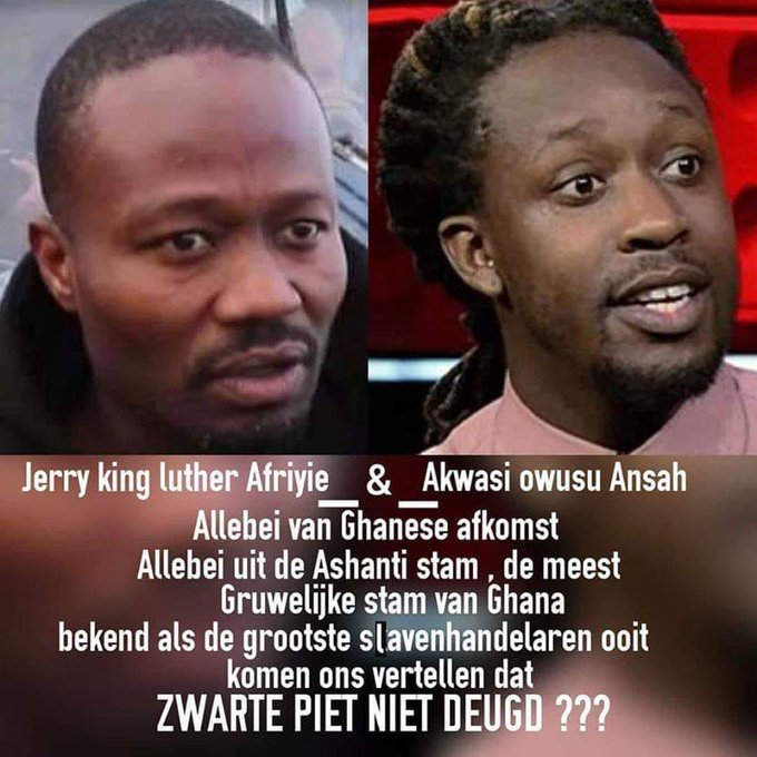 dit kunnen we niet vaak genoeg delen mensen!
De moordenaars van ons Sinterklaas feest!