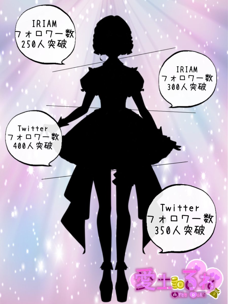 💕シルエット公開💕

お金大好き愛土るね💗💰と申します！
出来たてホヤホヤの立ち絵でございます💕🙈

 ライバーさんはフォロバします！！！！！！
 #新人Vtuber #IRIAM #IRIAMライバーをみつけだせ  #IRIAMフォロバ大会 #IRIAMライバーと繋がりたい #立ち絵公開 #RTしたVtuber全員フォローする