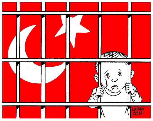At #WorldChildrensDay
Hundreds of babies locked up in Turkey with their mothers. 
Babies are not for jail and jails are not for babies.
#DünyaÇocukGünü
#DünyaÇocukHaklarıGünü
#UniversalChildrensDay