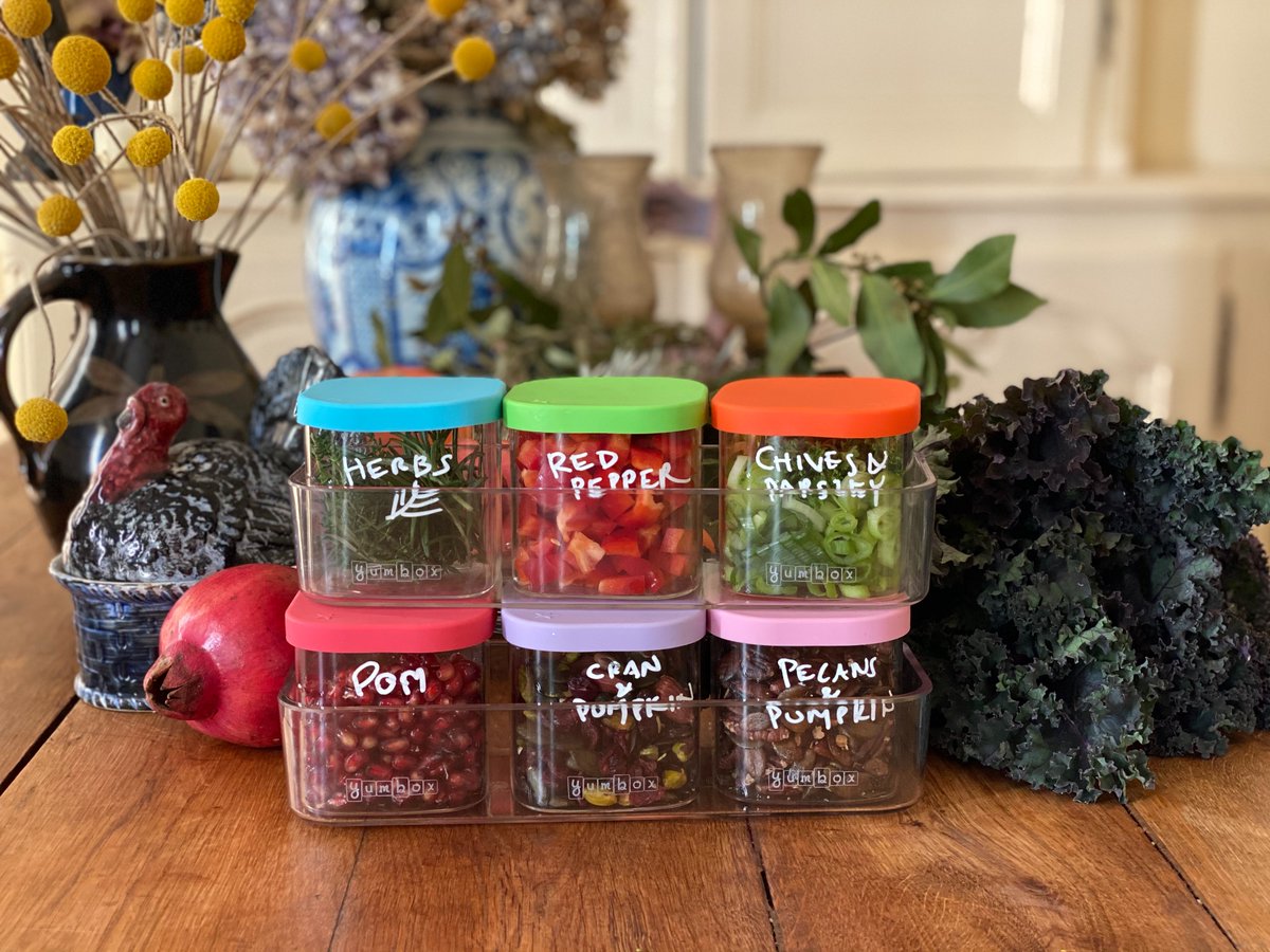 How to prep like a chef for the holidays 

#yumbox #miseenplace #foodprep #foodstorage #thanksgivingprep