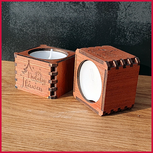 KenMidgleyCraft's tweet photo. Made some Xmas tea-light holders.  One side Merry Christmas, the opposite Nadolig Llawen.  These can be customised.  They can hold a tealight in the top, and hide away a second in the bottom.  I will be placing on my website, but feel free to message me if you want to buy some. https://t.co/Niso656fRU
