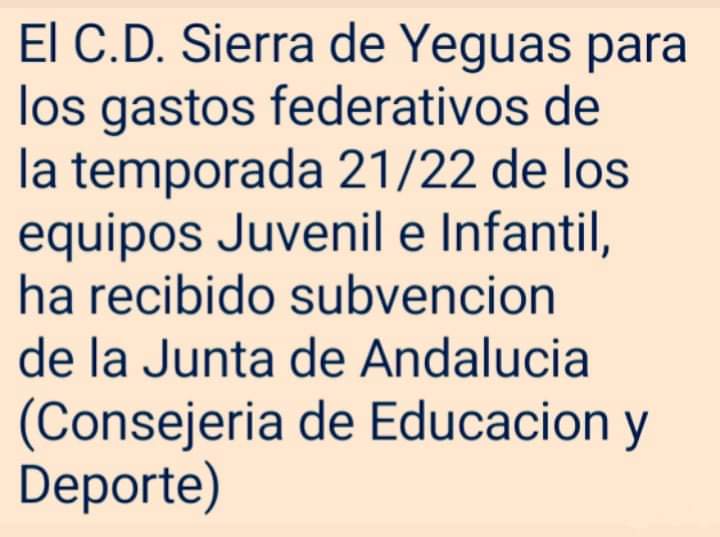 ACD Sierra de Yeguas (@acd_sdy) on Twitter photo 