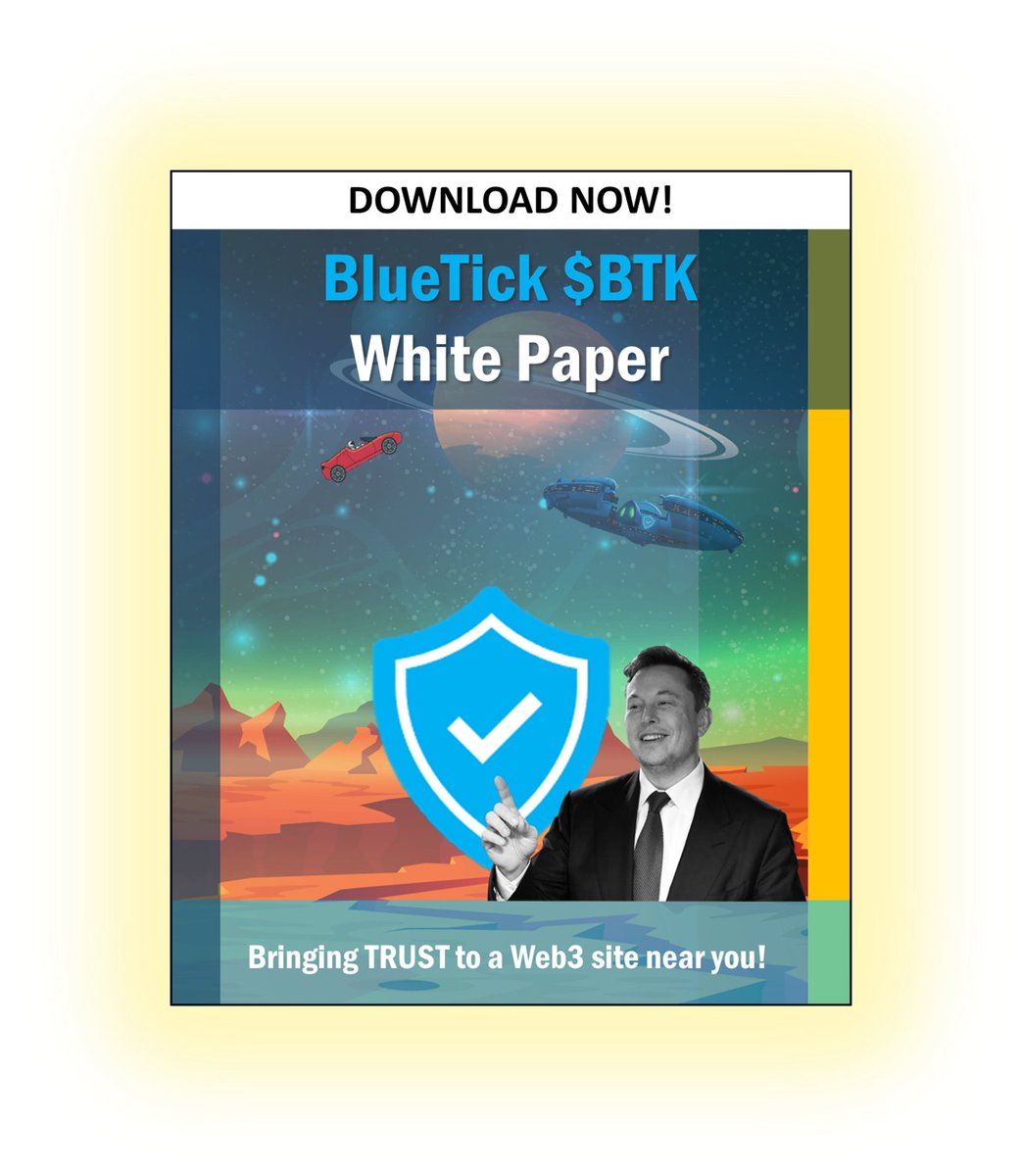 BlueTick_BTK's tweet photo. Get your #bluetick #memecoin at a fraction of the price! A tribute to @elonmusk that turned into a much larger opportunity to #MakeCryptoSafe! Read more here: https://t.co/fH5GgqfkYZ https://t.co/WfJ9kh4fFK