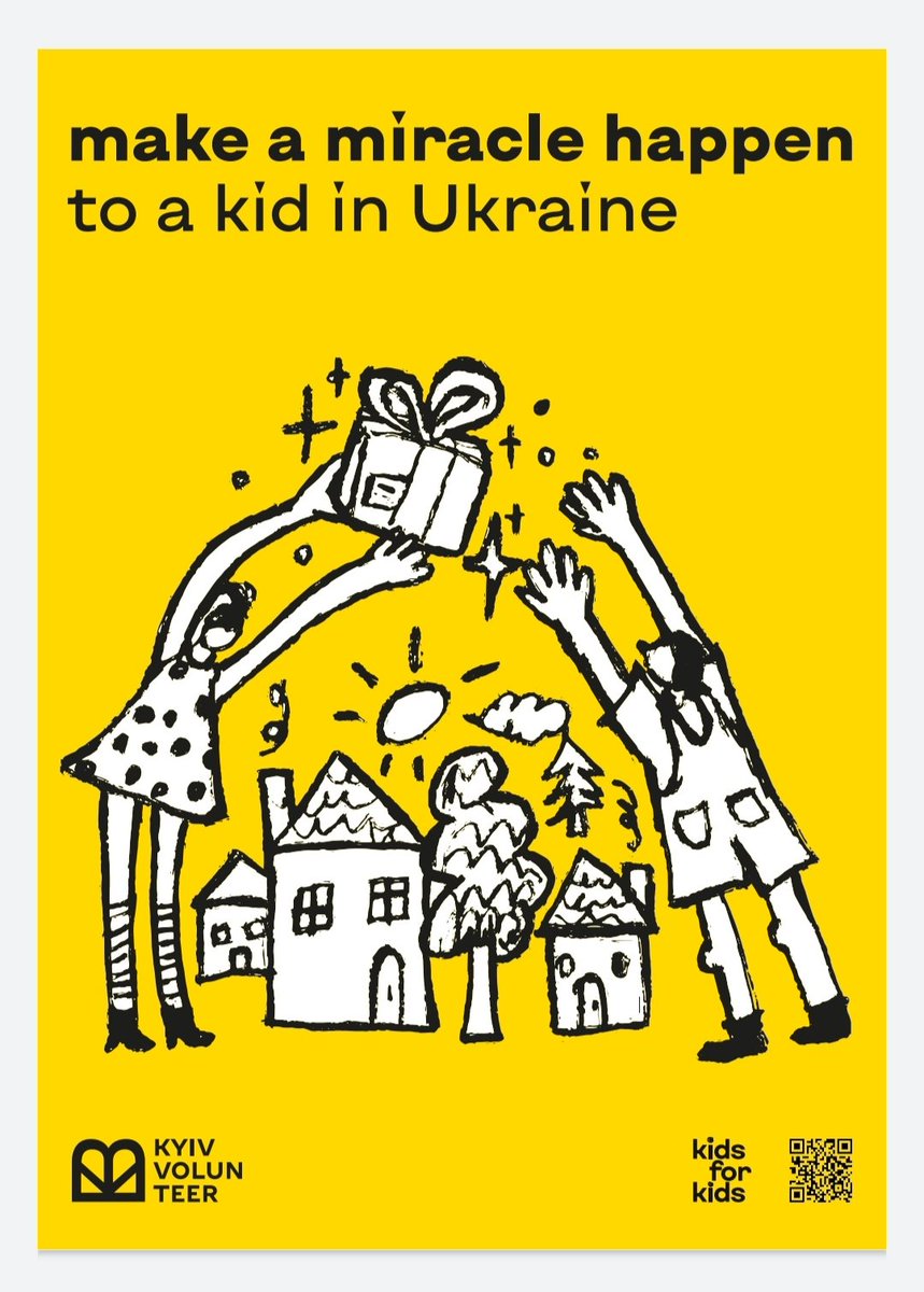AlexandrynaMak's tweet photo. I would like to share the wonderful project Kids for Kids.They are planning to give gifts children.These are the children from Kharkiv region and red zones of Ukraine.
  My son and I are planning to make a box. Share the warmth of your ❤️
 Everyone on the upcoming holiday. https://t.co/z3OfRbHNOi