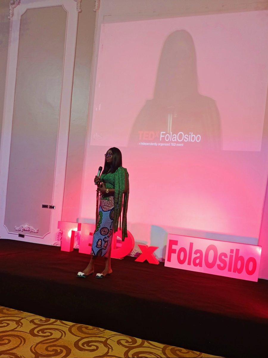 TEDxFolaOsibo's tweet photo. "Practice your values
Connect with people with similar values to you"
-Aderonke Salami
#tedx #tedxfolaosibo
#ignitethefirewithin #ignitethefire https://t.co/r1sPBGtAaw