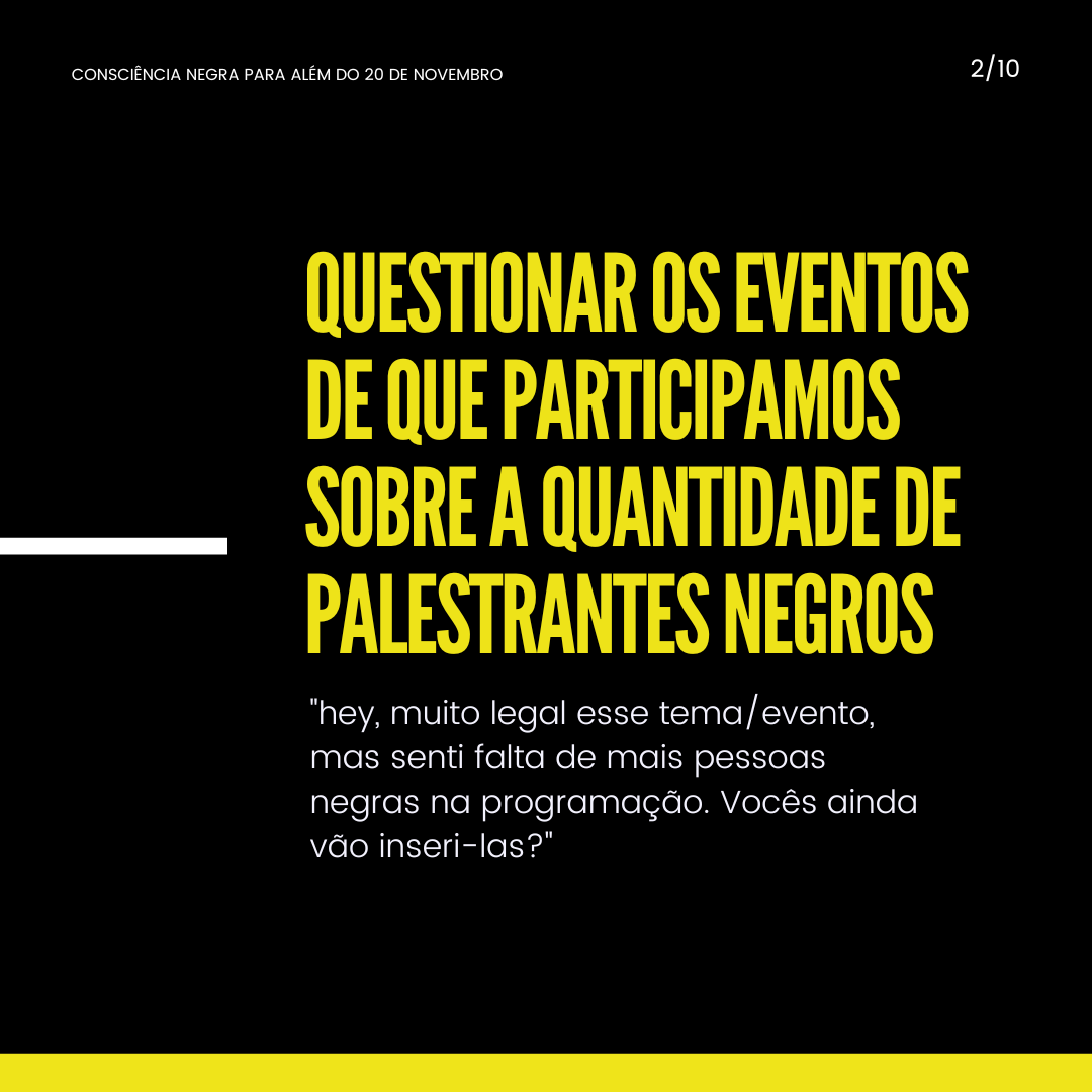 DACOR_Instituto's tweet photo. #diadaconsciencianegra O dia 20 e o mês de novembro tornaram-se símbolo de luta pela equidade racial e justiça social, trazendo visibilidade para a causa racial, com inúmeros eventos e discussões promovidos amplamente no país. No entanto, é preciso ir além! (cont.) https://t.co/mL5M6cIGE9