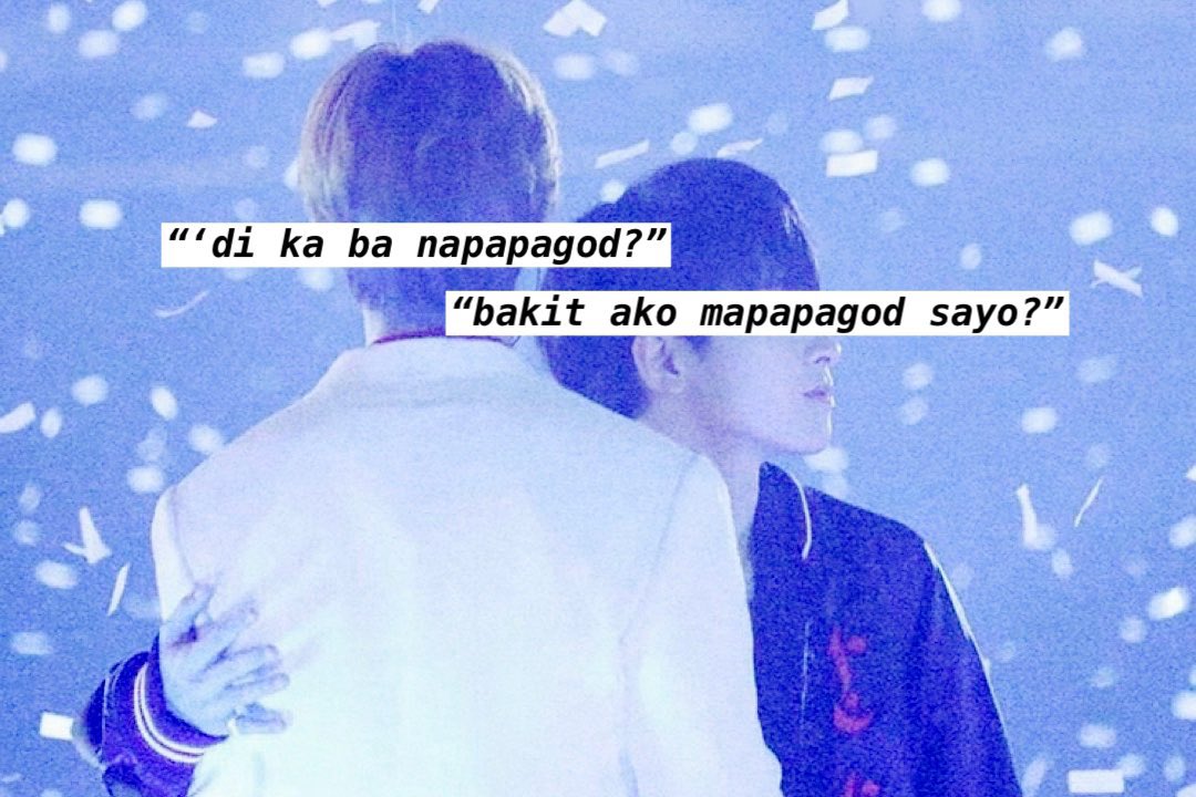 mniwonu's tweet photo. passing by (unbeknownst to me) 🫧 — a minwon filo au

one thing is for sure: if you ask wacky (mg) what’s a constant thing in his life, it wouldn’t take him a second to answer you jao’s (ww) name.

that is, until his constant starts to drift away. https://t.co/bkEmXUbE6t