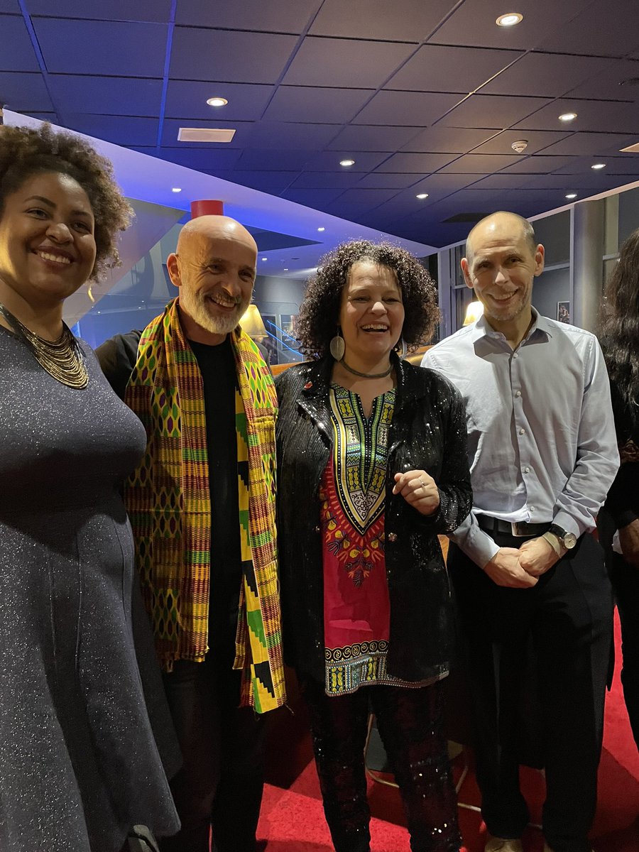 Remembering what a fab time had by all last Friday. In the company of my beautiful daughters <a href="/ayjxne/">𝐀</a> , <a href="/seconlilly/">Se</a> and in the company of great colleagues <a href="/NetworkShuri/">TheShuriNetwork</a> <a href="/DiBullman/">Diane Bullman</a> <a href="/heathercaudle/">Professor Heather Caudle</a> <a href="/NHSDigital/">NHS England Transformation</a> #WakandaForever #letsbandtogether