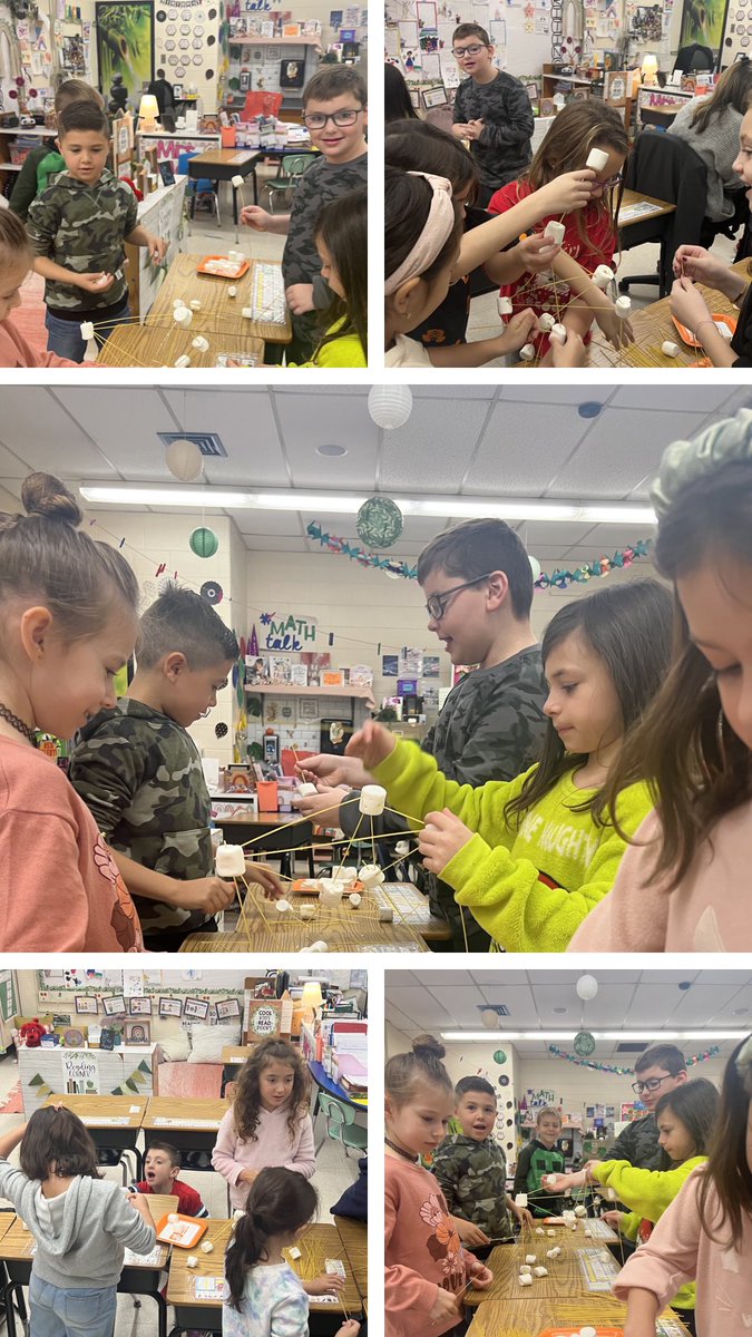 Mrs. Addeo’s McDivitt Star Engineers enjoyed learning about the Engineering Design Process. They really loved applying what they learned by building spaghetti &amp; marshmallow towers! We love STEM! ⁦<a href="/McDivittSchool/">Laurie Coletti</a>⁩ ⁦<a href="/OldBridgeTPS/">The Bridge</a>⁩ ⭐️