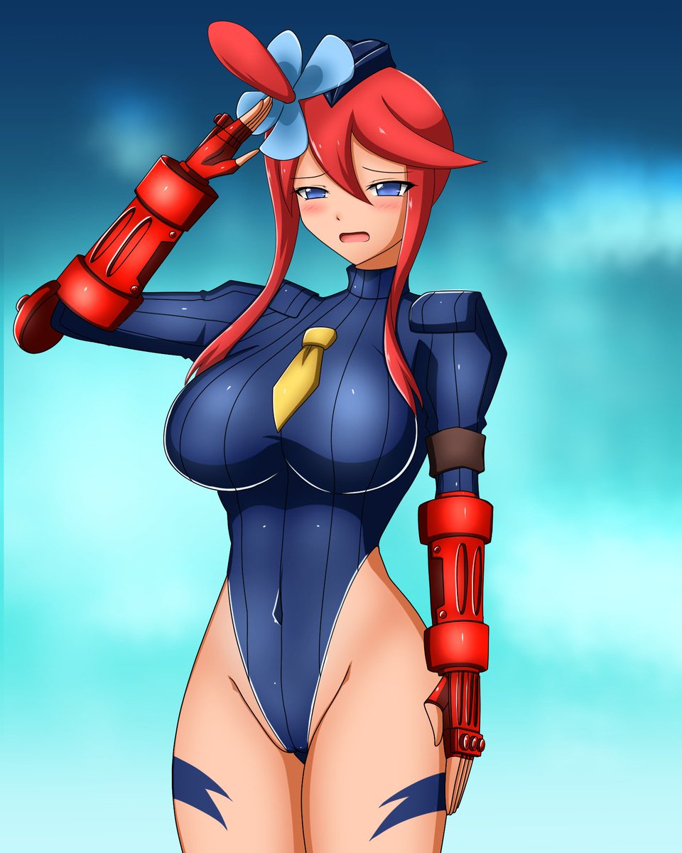 休みのラストにもう一つ描いた
今回はフウロをベガ親衛隊化したよ 