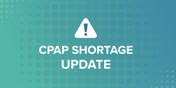 GoCPAP's tweet image. Looking for an update on the current CPAP machine shortage? Find out why the shortage is happening, how long it’s expected to last, and what you can do. 
ow.ly/hUvp50LH8ce
#GoCPAP #CPAPMask #CPAPTherapy #SleepApnea #CPAPshortage