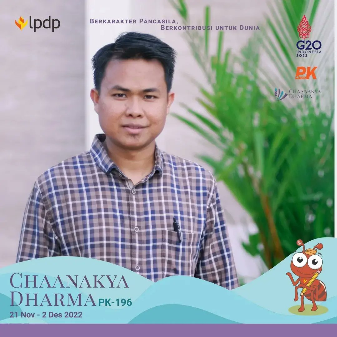 sutha_07's tweet photo. siap mengikuti Persiapan Keberangkatan bersama @pk196lpdp sebagai langkah awal untuk berkontribusi pada dunia.

BERKARAKTER PANCASILA, BERKONTRIBUSI UNTUK DUNIA!!!
@lpdp_ri
@pk196lpdp
#DiriUntukNegeri
#ChaanakyaDharma
#PK196
#SDMUnggulIndonesiaMaju 
#AkuPastiMengabdi https://t.co/gTjCGiH6q7