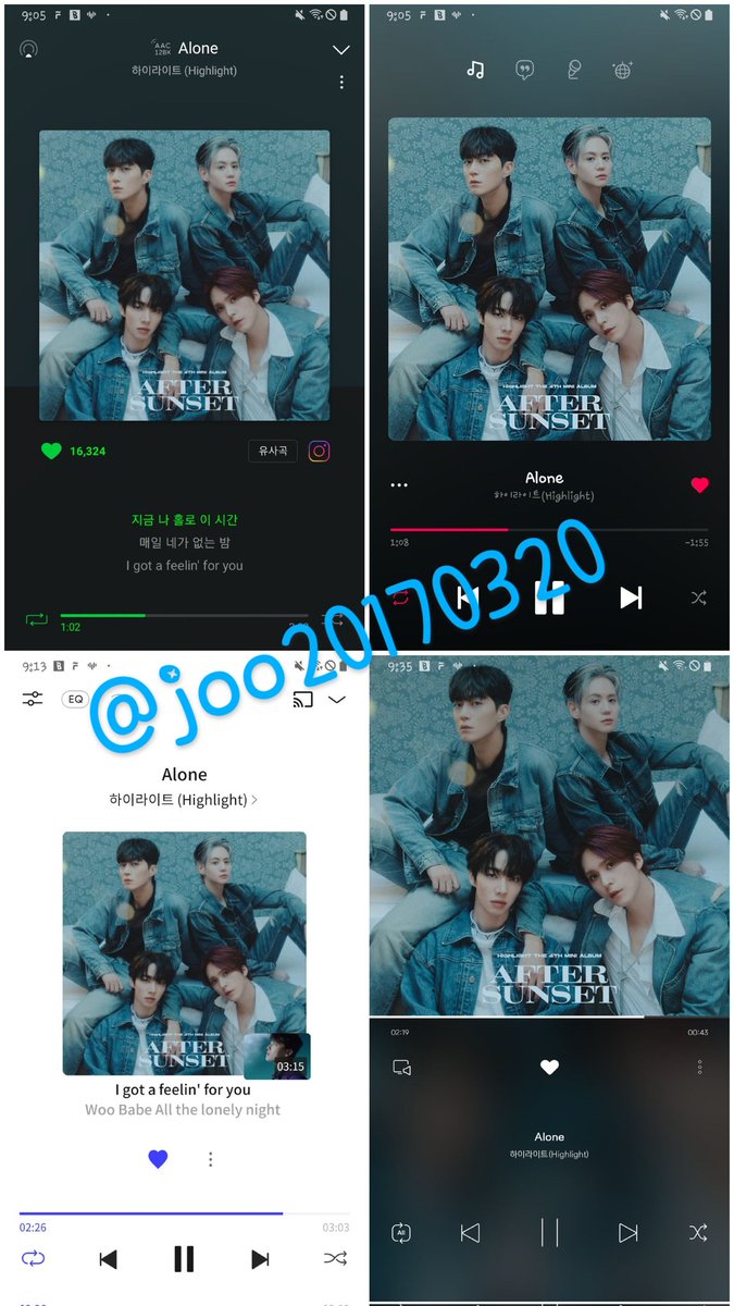 joo20170320's tweet photo. ❗9시 스밍 확인❗
돌박2일 너무 재미져!
✨ 💙💛💚💜 ✨
잘먹고 많이 웃고 좋다!
#하이라이트_Alone
#하이라이트_스밍_얼론_하자
#HIGHLIGHT_ALONE
#돌박2일 #하이라이트 #HIGHLIGHT https://t.co/nG2w5EuHz4
