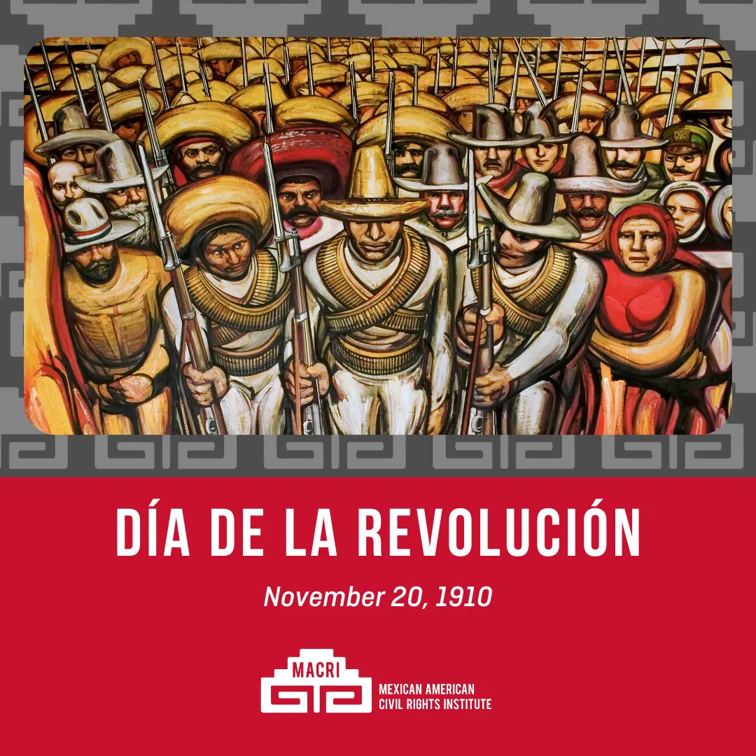Today is Día de la Revolución, commemorating the start of the Mexican Revolution, which brought hundreds of thousands of refugees who contributed to the growth of the U.S. Did your ancestors experience the Mexican Revolution or another Latin American revolution?