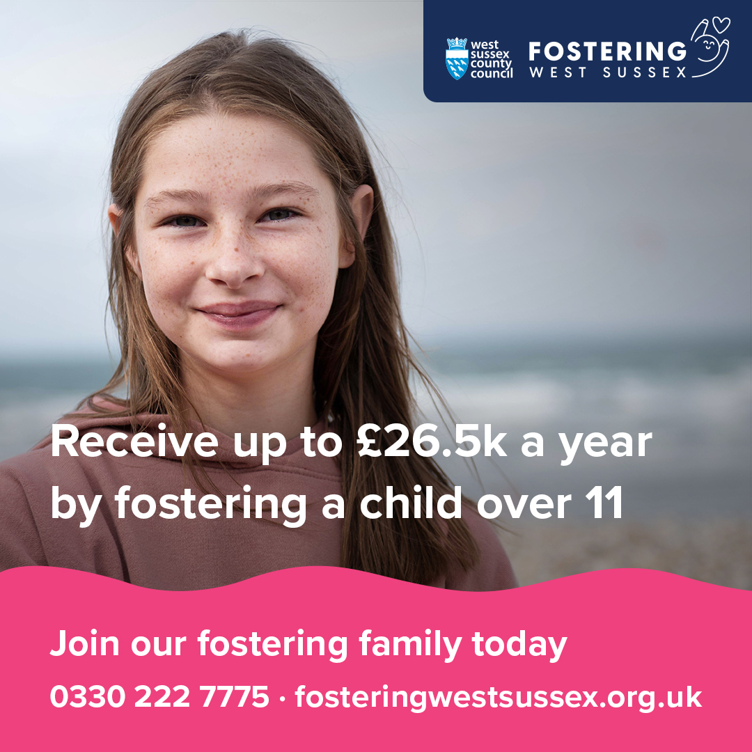 We offer a competitive financial package to recognise our foster carers, as we know that financial stability to support the children in your care is essential. 

For more information on the pay and allowances we offer, please visit: fosteringwestsussex.org.uk/pay-and-allowa…