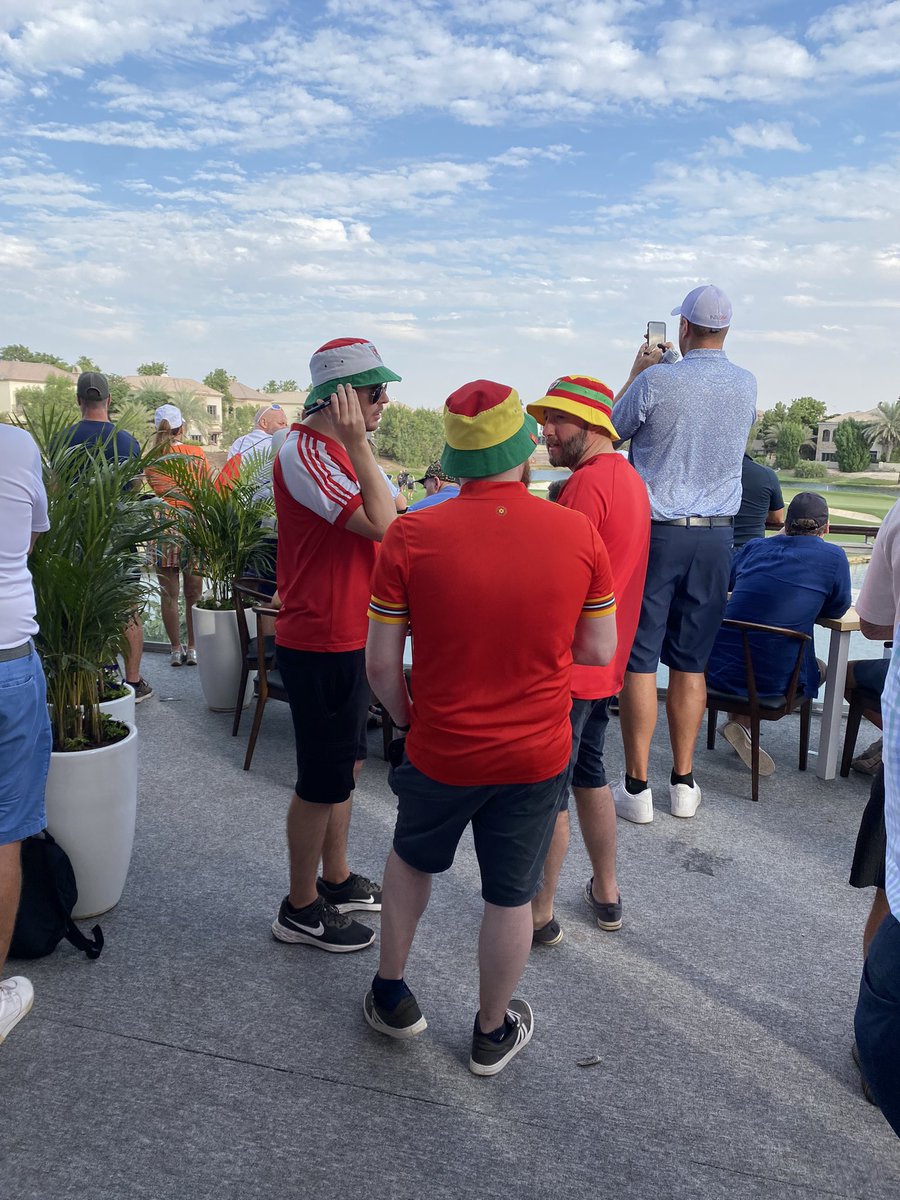 theseaside100's tweet photo. Decent day out at the #golf.. beautiful. Followed final pair start to finish.. well batted Rahmbo #DWPTC #Jumeirah #Dubai https://t.co/xZl6avxL4e
